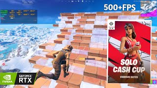 RTX 3060 + Ryzen 7 5700x | Solo Cash Cup | Fortnite CHAPTER 6 | Performance Mode | 500+FPS | 1080p