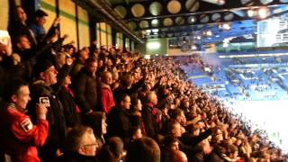 AFC Bournemouth fans full time at Chelsea