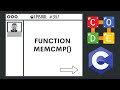 Function memcmp() | Ep. 357 | C Programming Language