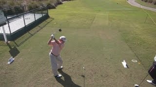 GOLF SWING 2013 - GENE SAUERS DRIVER - ELEVATED DOWN THE LINE & SLOW MOTION - HQ 1080p HD
