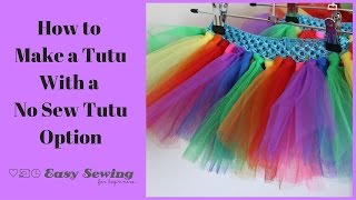 How to Make a Tutu QUICK and Easy!