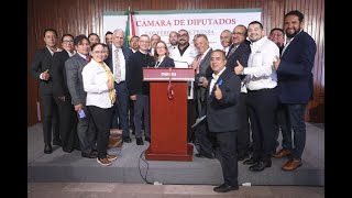 EN VIVO / Conferencia de prensa del Dip. José Narro Céspedes (MORENA)