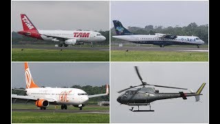 Movimentação em Joinville - LATAM (PR-MAQ) - AZUL (PR-AQE) - GOL (PR-GXA) 20/07/2019