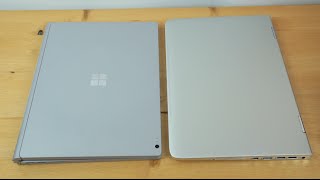 Microsoft Surface Book vs. HP Spectre x360 Comparison Smackdown