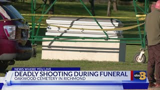 Richmond grandfather reeling after gunfire erupts at graveside ceremony, killing man