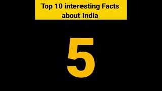 ⚡top 10 interesting facts about India😲 #shorts#trending shorts#you tube shorts😱