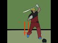 Guess The Bowler and Batsman 🤔🤔 #animationcricket #cricketanimation #cricket #shorts