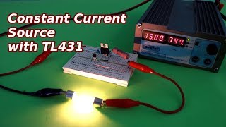 Constant Current Source Using the TL431