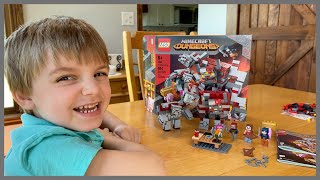 LEGO Minecraft The Redstone Battle Review Set 21163