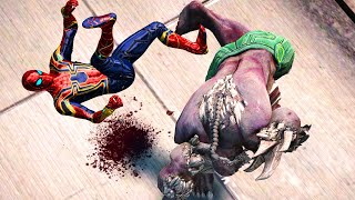 The Iron Spider-Man VS Doomsday Epic Battle | Redux Mango