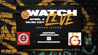 Hapoel Jerusalem v Galatasaray | Full Basketball Game | #YouthBCL 2024