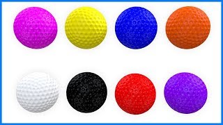 Learn Colors With Balls | Colours For Kids And Children | Learning & Education For Toddlers & Babies