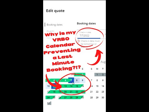 What's going on with my VRBO calendar?