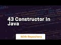 43 constructor in java