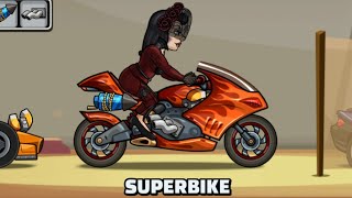 Hill Climb Racing 2 | Super Girl on Superbike