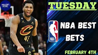 Winning Day! NBA Best Bets, Picks, \u0026 Predictions for Today, February 4th!