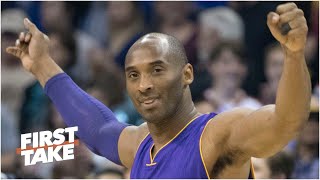 Should Kobe Bryant be the new NBA logo? Stephen A., Max and Perk debate | First Take