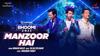 Manzoor Hai | GoDaddy IN Bhoomi 2023 | Salim Sulaiman | Armaan Malik | Shraddha Pandit