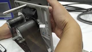 Videojet TTO thermal transfer printer 6330 print head opening method and ribbon winding mode!