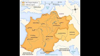 The Merovingian Frankish kingdom