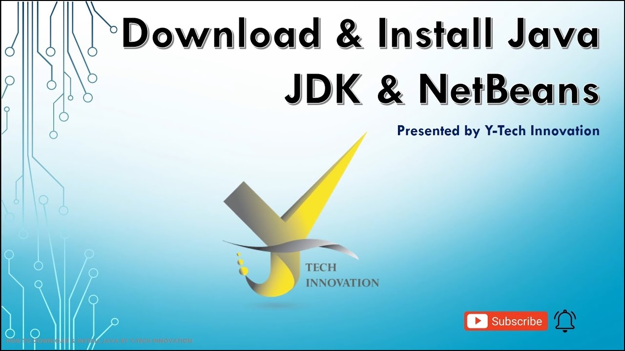 How To Download & Install Java JDK & IDE Netbeans? - YouTube