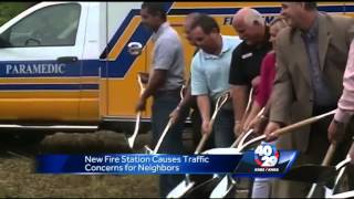 Construction on new fire station in Springdale could hurt traffic