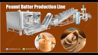 LONGER Machinery: Peanut Butter Production Line Groundnut Paste Making Plant #peanutbutter