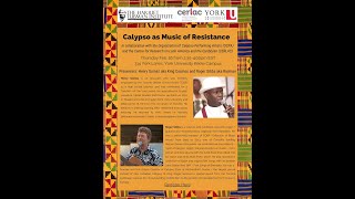 HTI's BHM 2023: Calypso as Music of Resistance