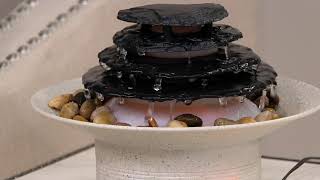 HoMedics Mirra Zen Tabletop Relaxation Fountain on QVC