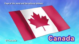 カナダ国旗＆国歌：O Canada  オーカナダ