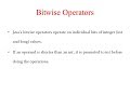BitWise Operators in Java |  Java Tutorial For Beginners