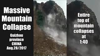 Massive Mountain Collapse