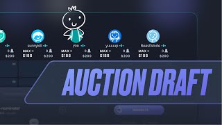 Auction Drafts Are Here!