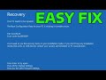 Fix BCD Boot Errors 0xc0000098 0xc000000f 0xc0000034 in Windows 11 - How To