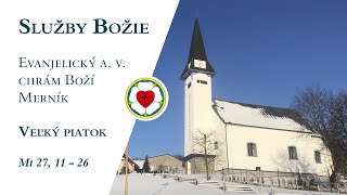 Služby Božie na Veľký piatok