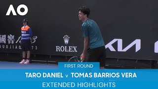 Taro Daniel v Tomas Barrios Vera Extended Highlights (1R) | Australian Open 2022