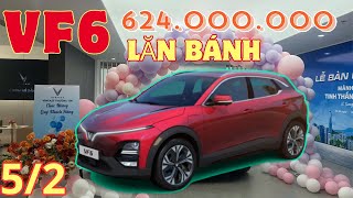 Tổng lăn bánh mới nhất VF6 trừ thêm 20tr tháng 2/2025 , KM sạc , gửi xe , ưu đãi 1,7tr/tháng |Xe360