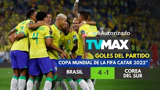 Brasil vs. Corea del Sur (4-1) | Goles del Partido | Mundial Catar 2022