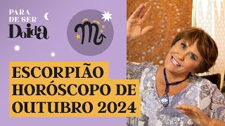 Horóscopo Outubro - Escorpião