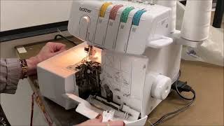 Brother Serger Threading & Troubleshooting