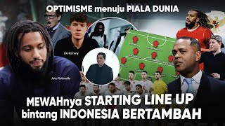 Jairo Riedewald ‘sempurnakan STARTING TIMNAS’ melihat wajah mewah Baru TIMNAS dengan Total FOotball