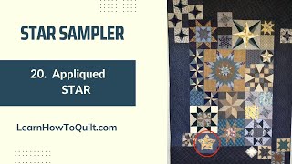 Star Sampler #20 - STAR Applique