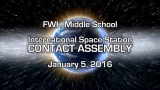 FWH | International Space Station Assembly 1/5/16