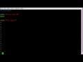 Run a Command From VIM - BASH - Linux
