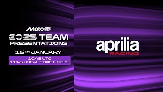 Aprilia Racing | 2025 #MotoGP Teams Presentations Live Show