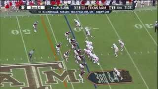 Auburn Offense vs Texas A\u0026M Defense 2013