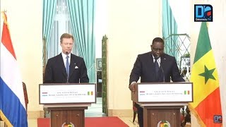 [LIVE ] Suivez la conférence de presse de Macky Sall et du grand-Duc Henri de Luxembourg