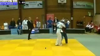 Sovelletun judon SM 2015: SM-66: NISKANEN - MATIKAINEN