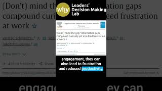When Information Gaps Spark Both Curiosity And Frustration