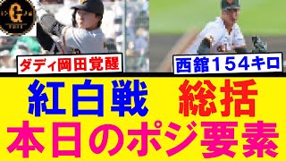 【紅白戦】本日活躍した有望なポジ選手一覧(*^-^*)